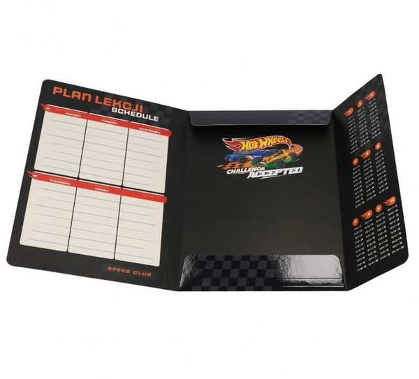 Teczka z gumką A4 Hot Wheels Black mix 583290 STARPAK
